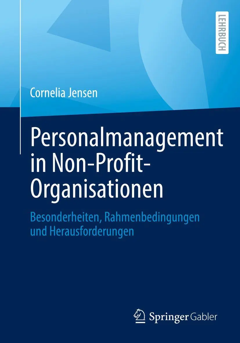 Cover: 9783658373030 | Personalmanagement in Non-Profit-Organisationen | Cornelia Jensen